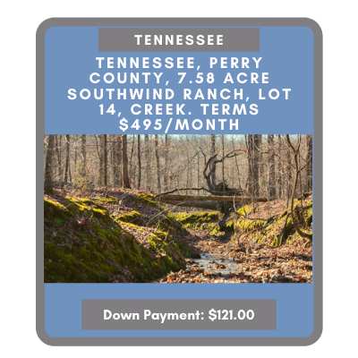 Land for Sale in Tennessee
