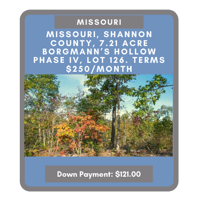 Missouri land for sale