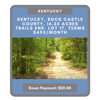 Land for sale in Kentucky