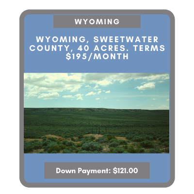 Wyoming Land for Sale